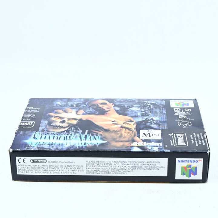 Shadow Man - N64 / Nintendo 64 Boxed Game - PAL - FREE POST!