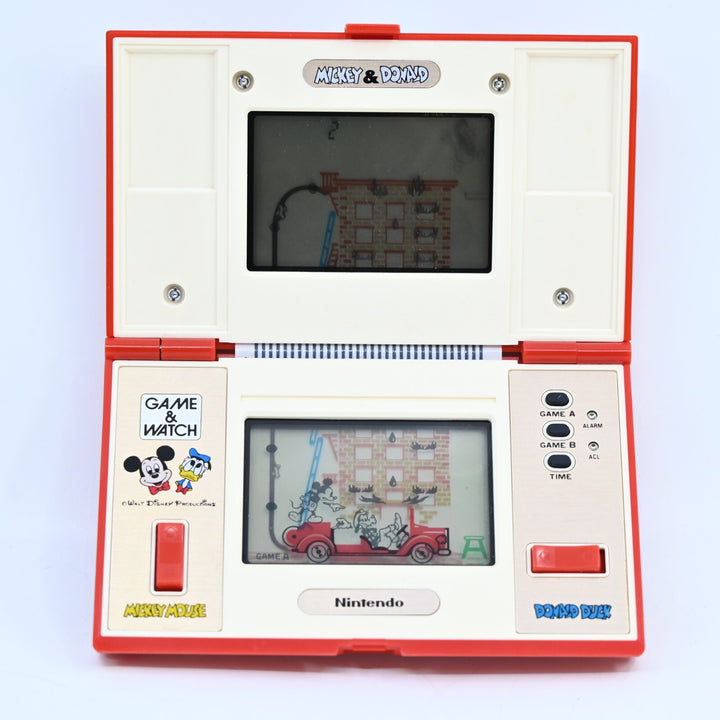 Game & Watch Multi Screen Mickey & Donald - Nintendo Game & Watch Boxed Console