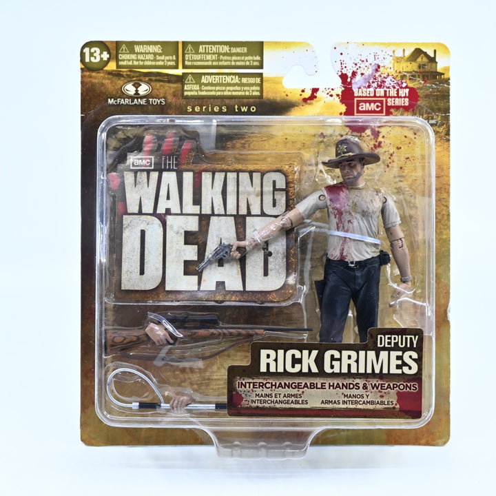 Deputy Rick Grimes - SEALED - The Walking Dead - McFarlane Toys - Action Figure