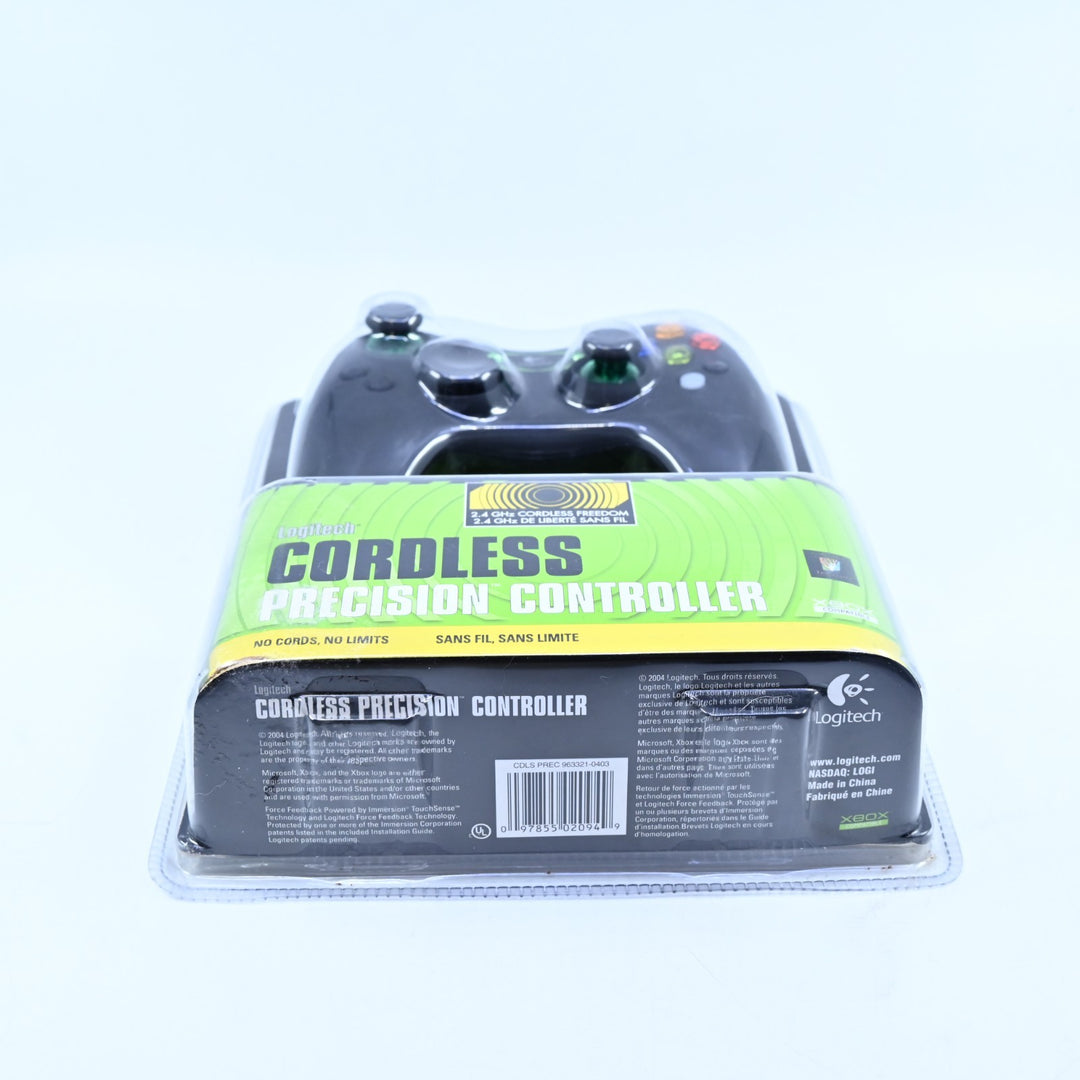 SEALED! Logitech Cordless Precision Controller - Original Xbox Accessory - PAL