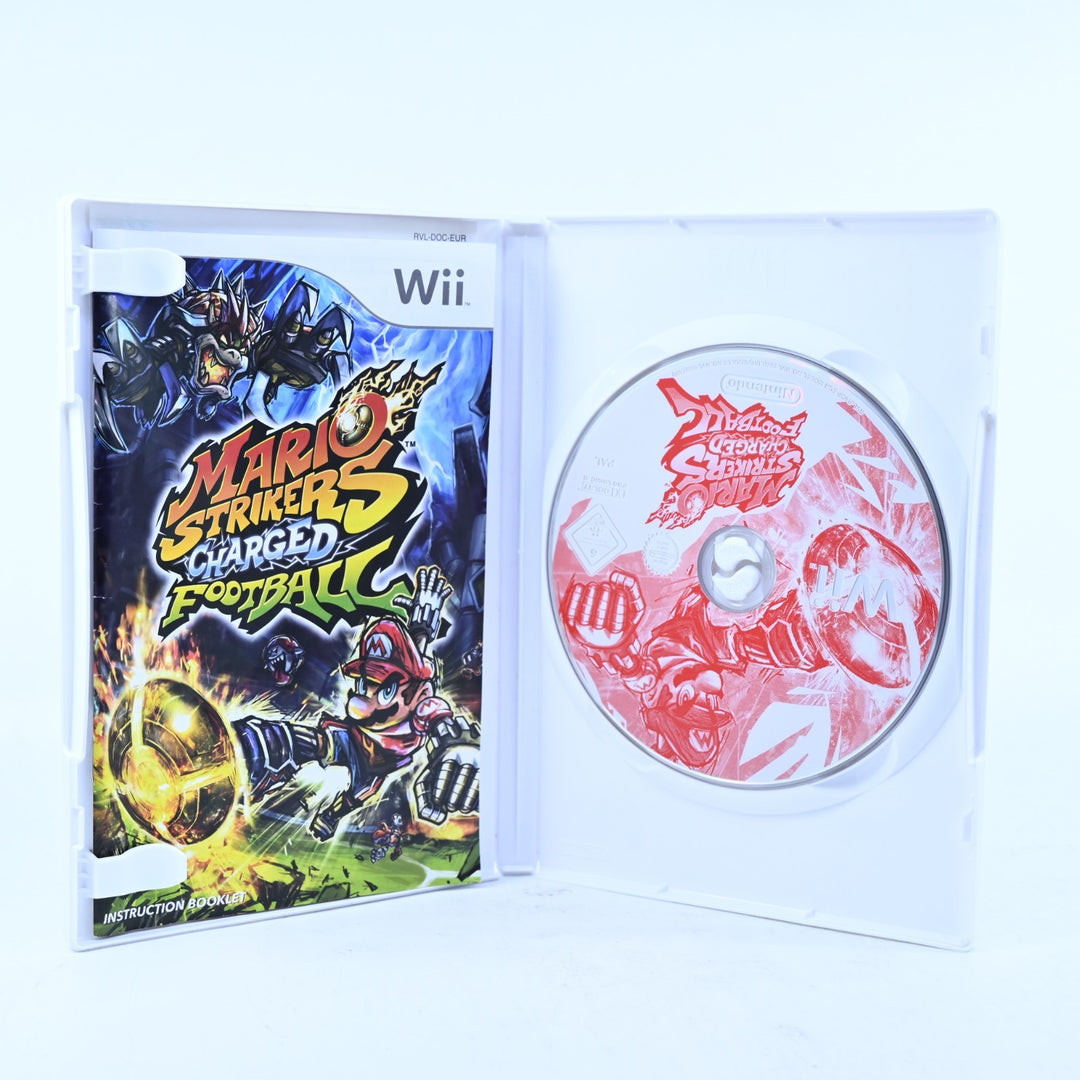 Mario Strikers Charged Football - Nintendo Wii Game + Manual - PAL - MINT DISC!