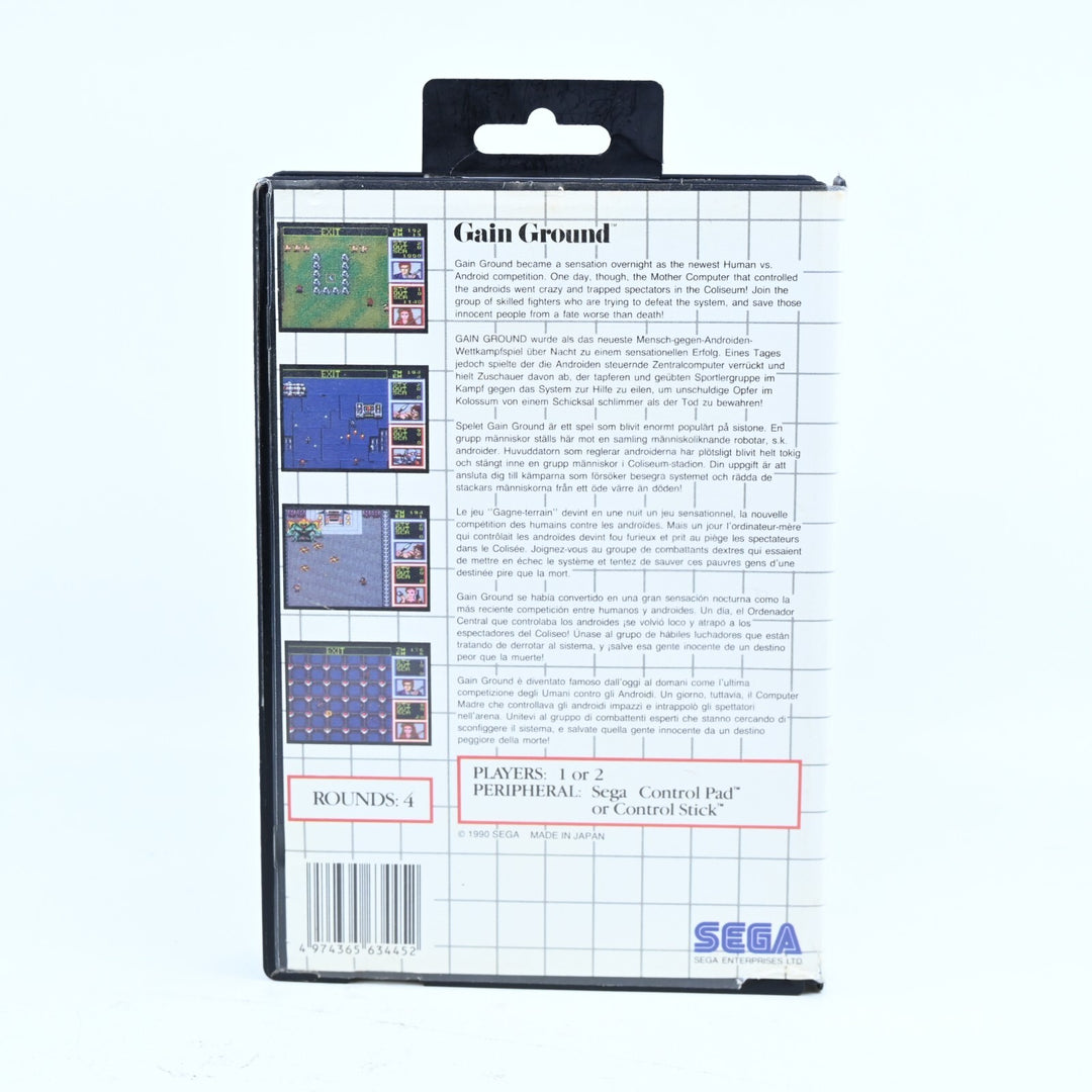 Gain Ground - Sega Master System Game - No Manual - PAL - FREE POST!