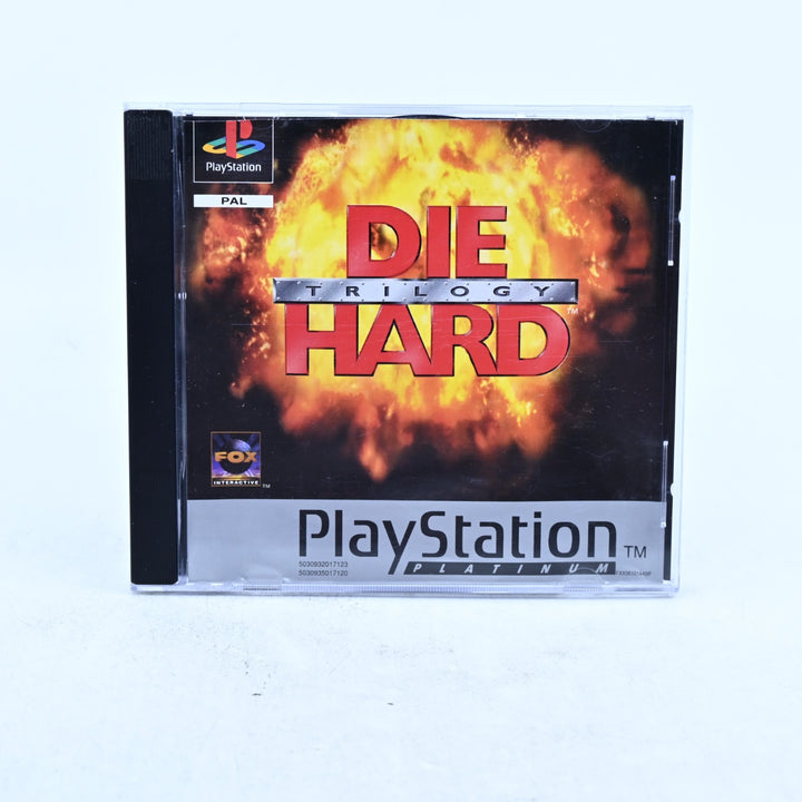Die Hard Trilogy - Sony Playstation 1 / PS1 Game - No Manual - PAL - MINT DISC!