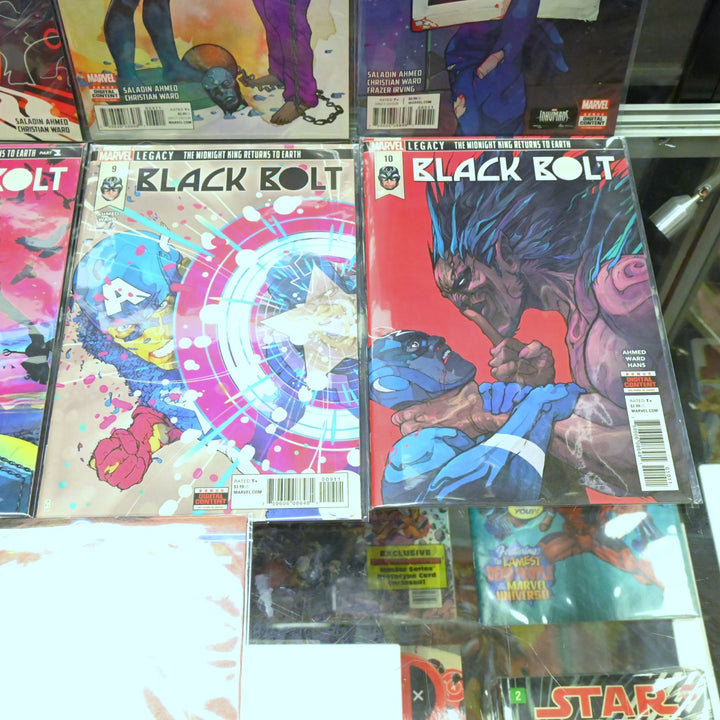 Black Bolt - Complete Set 1-12 - Ahmed / Ward - Marvel Comics - Comic