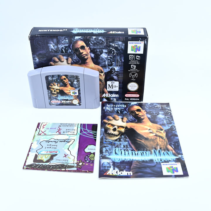 Shadow Man - N64 / Nintendo 64 Boxed Game - PAL - FREE POST!