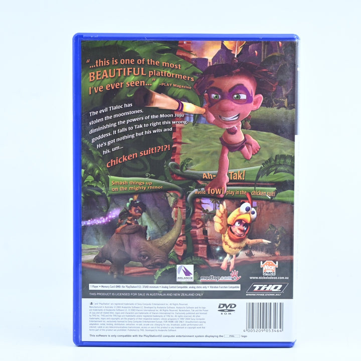 Tak and the Power of Juju - Sony Playstation 2 / PS2 Game + Manual - PAL