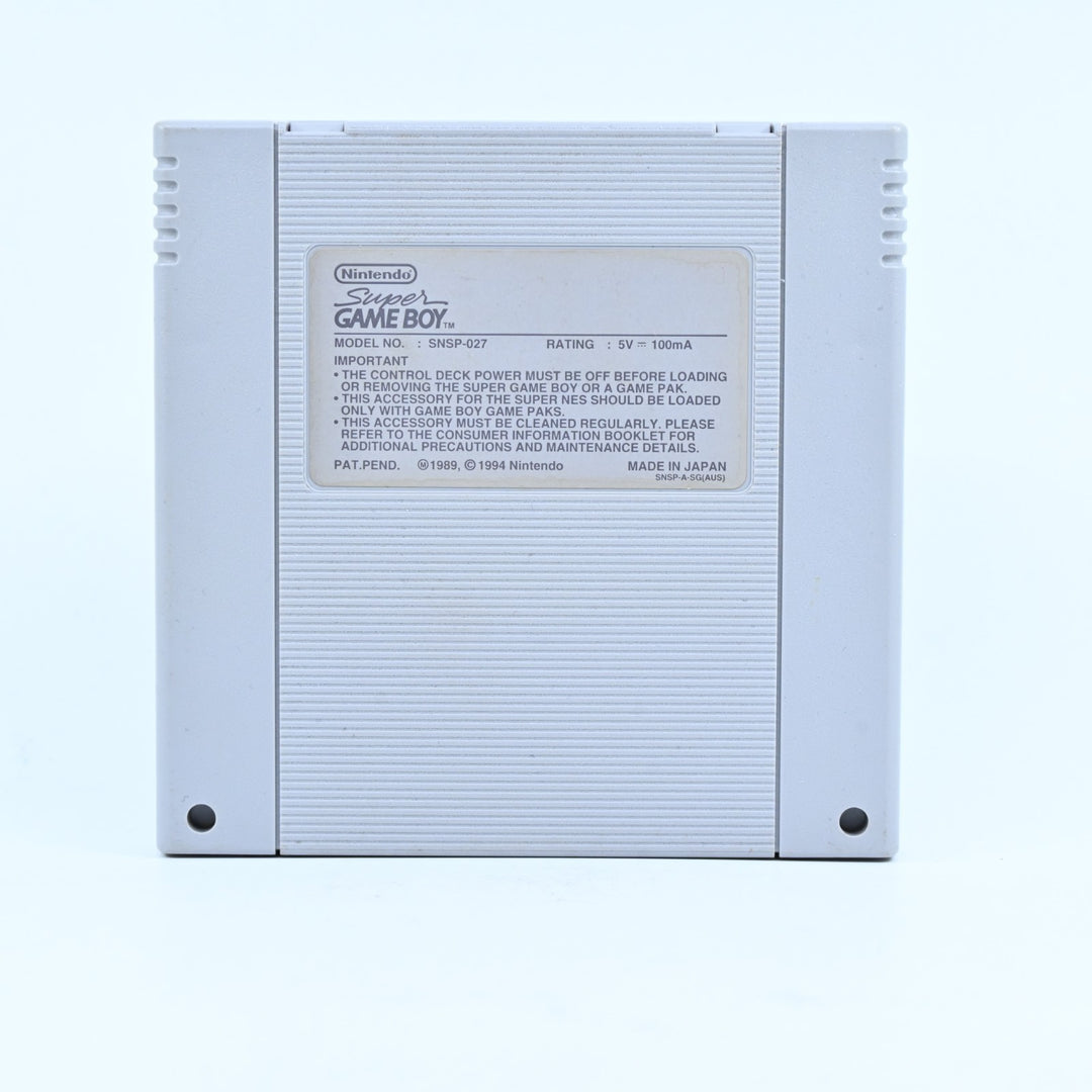 Super Game Boy - Super Nintendo / SNES Accessory - PAL - FREE POST!