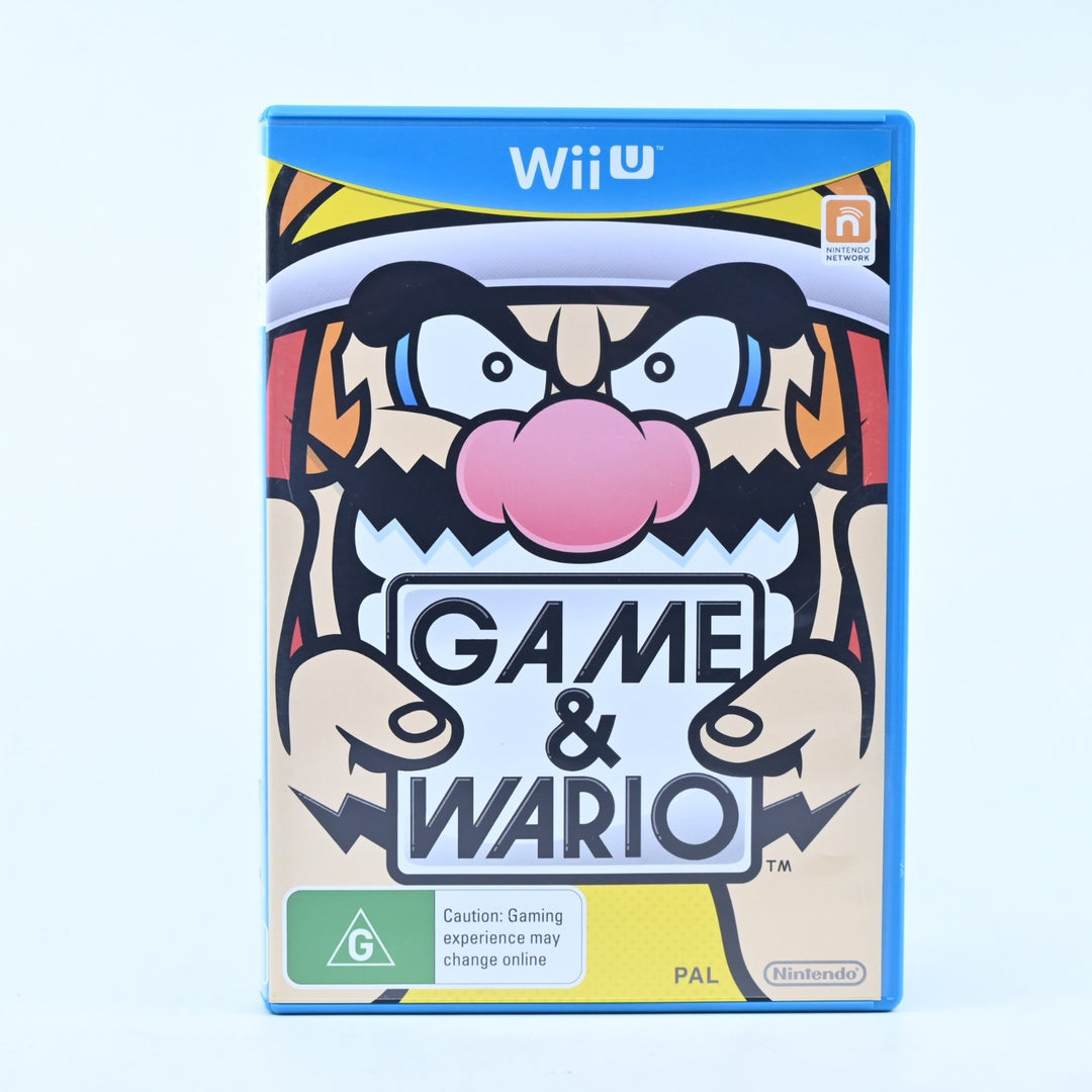 Game & Wario - Nintendo Wii U Game - PAL - FREE POST!