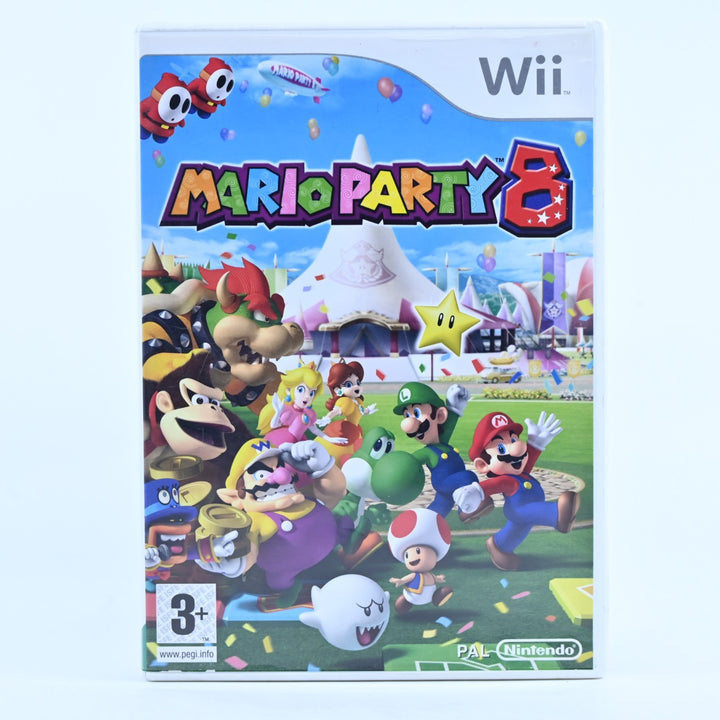 Mario Party 8 - Nintendo Wii Game + Manual - PAL - MINT DISC!