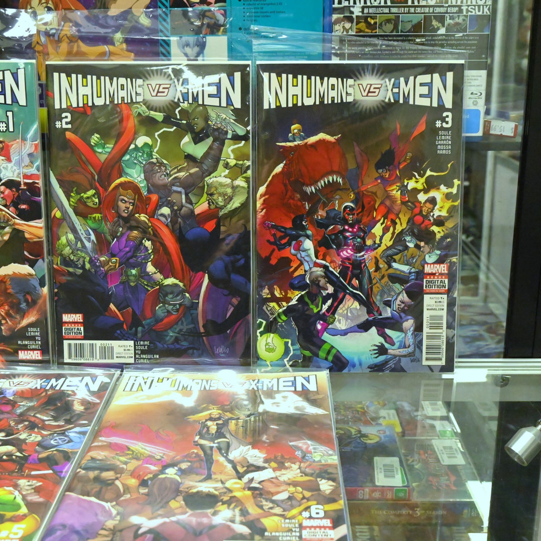 Inhumans vs. X-Men - Complete Set 0-6 - Soule / Rocafort / Brown - Marvel Comics