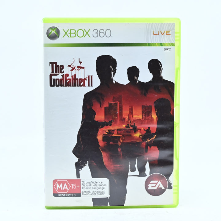 The Godfather II 2 - Xbox 360 Game + Manual - PAL