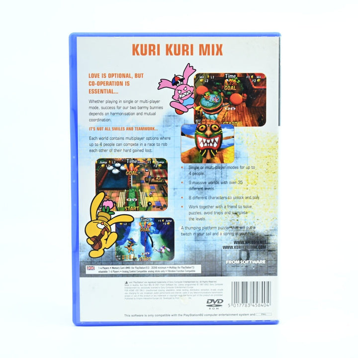 Kuri Kuri Mix - Sony Playstation 2 / PS2 Game + Manual - PAL - MINT DISC!