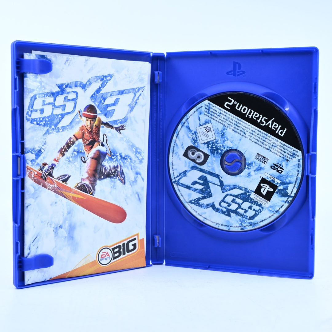 SSX 3 - Sony Playstation 2 / PS2 Game + Manual - PAL