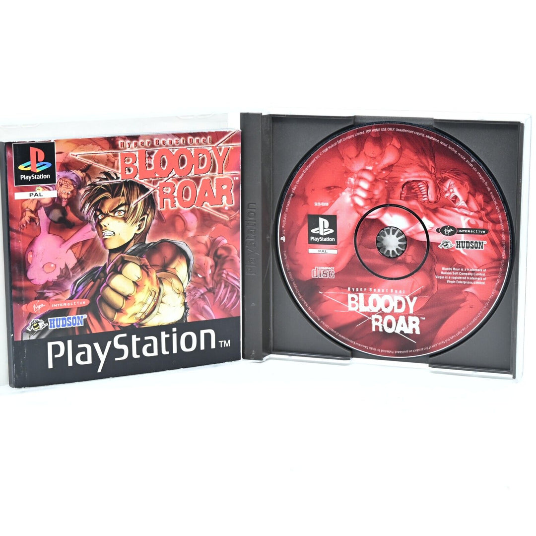 Bloody Roar - Sony Playstation 1 / PS1 Game - PAL - MINT DISC!