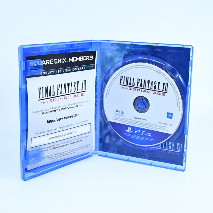 Final Fantasy XII: The Zodiac Age - Sony Playstation 4 / PS4 Game - FREE POST!