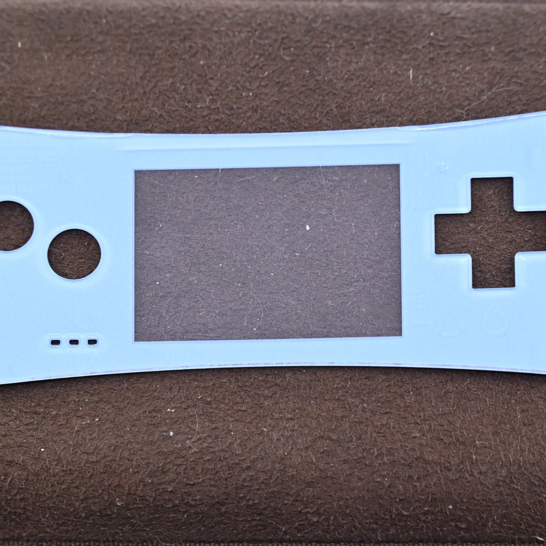 Official Pearl Blue Faceplate - Nintendo Gameboy Micro Accessory - PAL