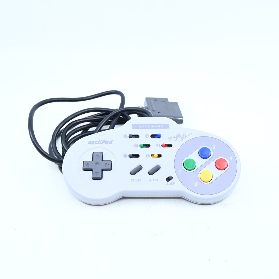 asciiPad with box - Super Nintendo / SNES Accessory - PAL - FREE POST!