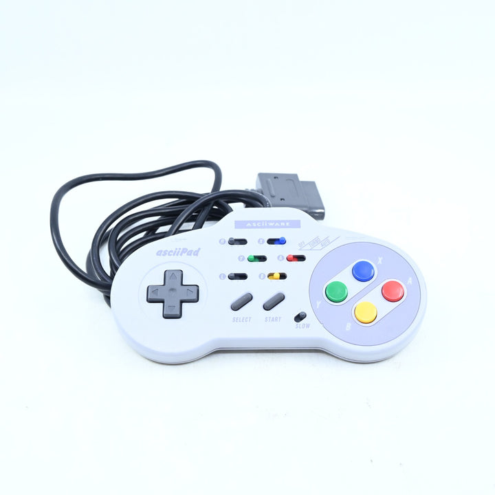 asciiPad with box - Super Nintendo / SNES Accessory - PAL - FREE POST!