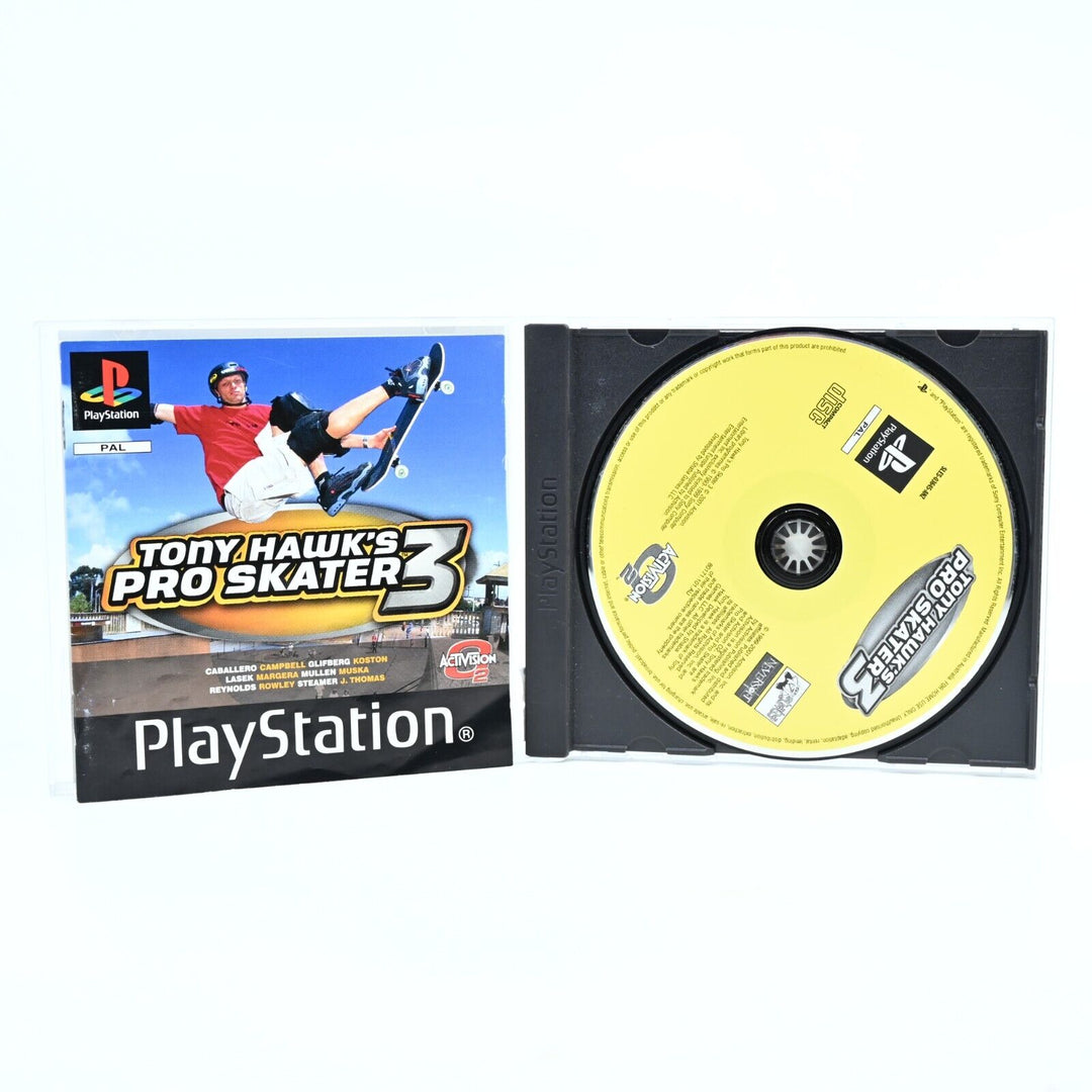 Tony Hawk's Pro Skater 3 - Sony Playstation 1 / PS1 Game - PAL - MINT DISC!