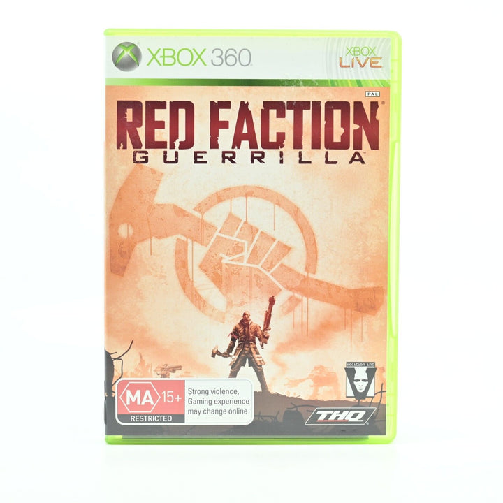 Red Faction: Guerilla - Xbox 360 Game + Manual - PAL - FREE POST!