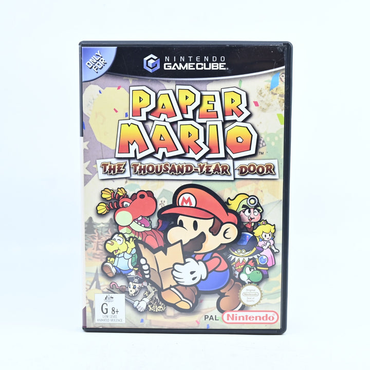 Paper Mario: The Thousand Year Door - Nintendo Gamecube Game - No Manual - PAL
