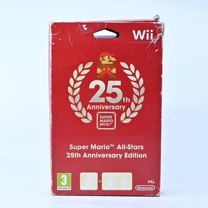 Super Mario All Stars 25th Anniversary Edition - Nintendo Wii Game + Manual
