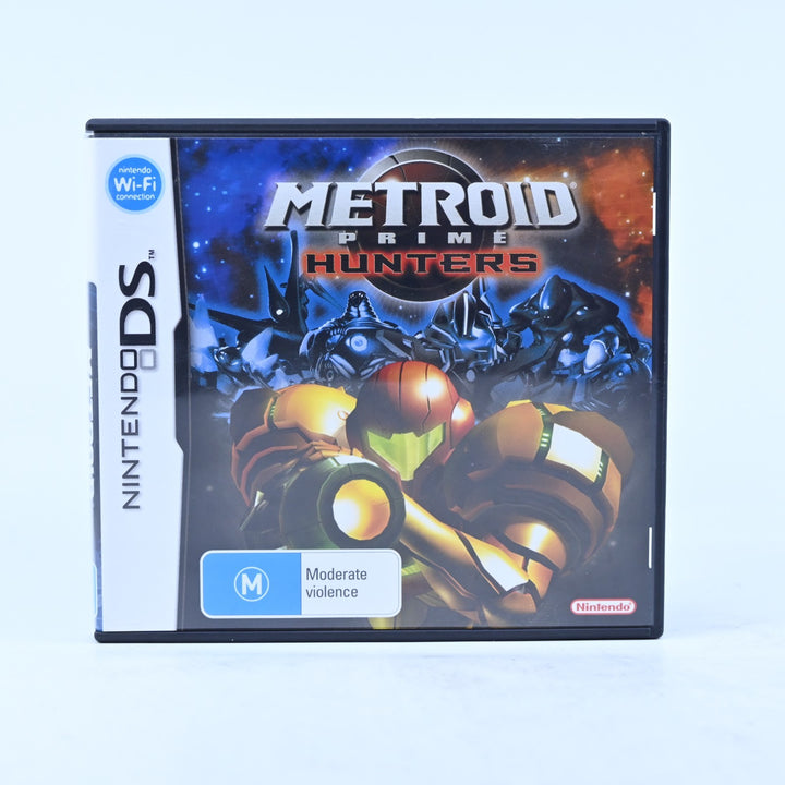 Metroid Prime Hunters - Nintendo DS Game - PAL + Manual - FREE POST!