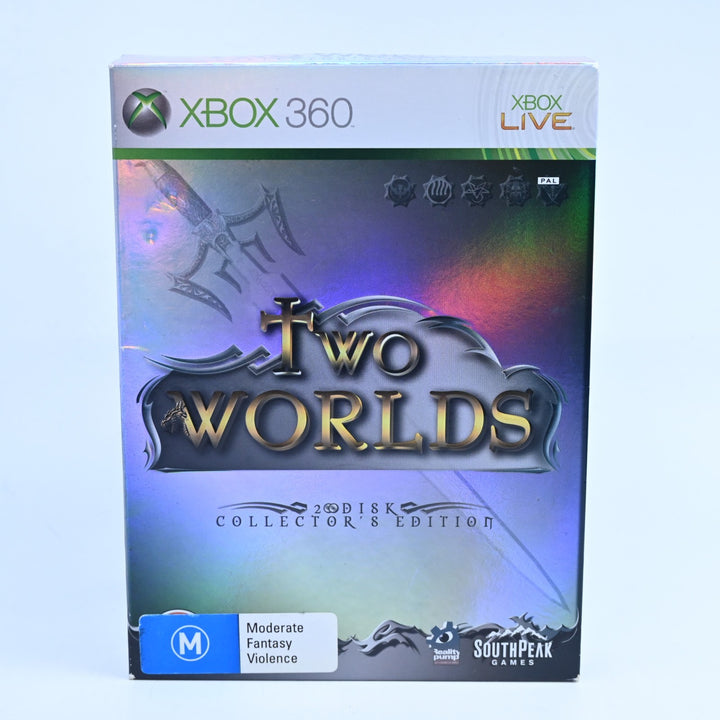 Two Worlds: Collectors Edition - Xbox 360 Game + Manual - PAL - MINT DISC!