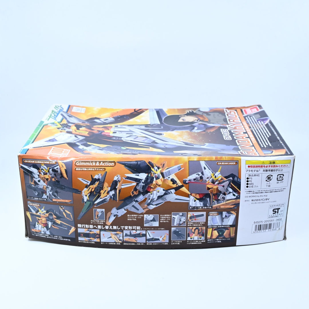 GN-003 Gundam Kyrios - MG 1/100 - Bandai - Prebuilt/Parts