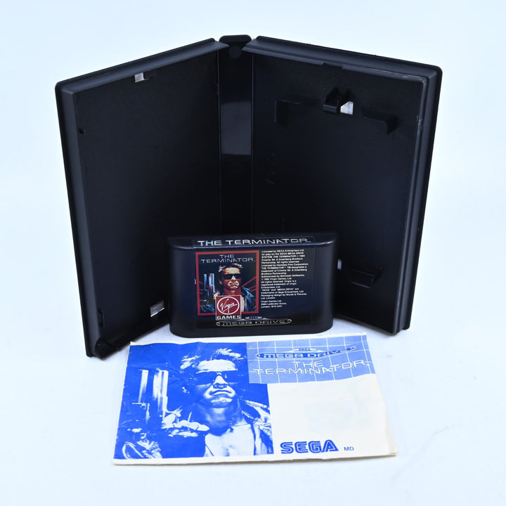 The Terminator - Sega Mega Drive Game + Manual - PAL - FREE POST!