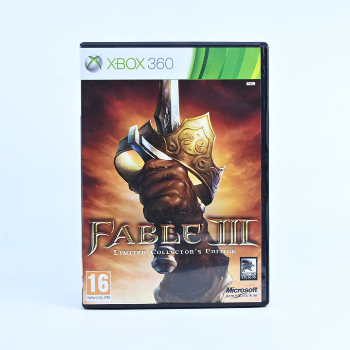 Fable III 3 - Limited Collector's Edition - Xbox 360 Game + Manual - PAL