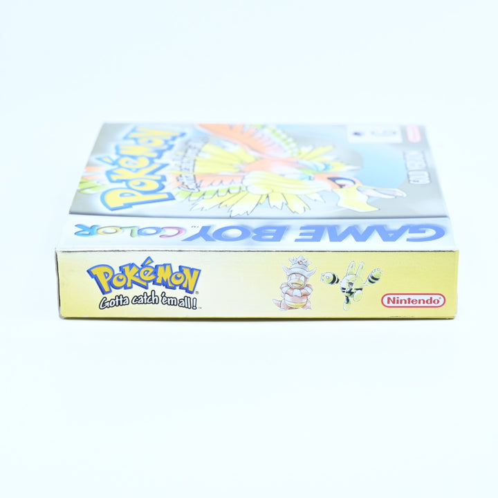 Pokemon Gold Version - Nintendo Gameboy Color Boxed Game - PAL - FREE POST!