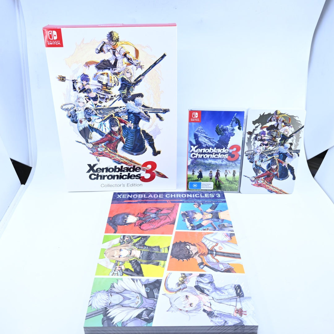 AS NEW! Xenoblade Chronicles 3: Collector's Edition - Nintendo Switch Game