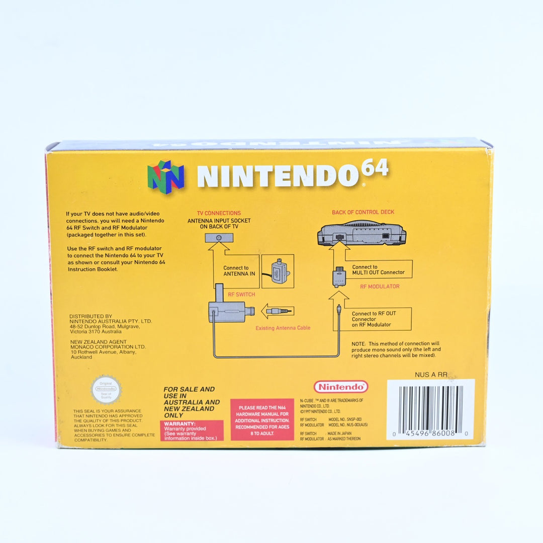Official RF Switch / RF Modulator - N64 / Nintendo 64 Accessory - FREE POST!
