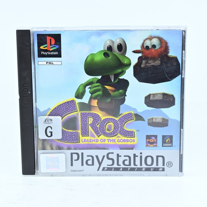 Croc: Legend of the Gobbos - Sony Playstation 1 / PS1 Game + Manual - PAL