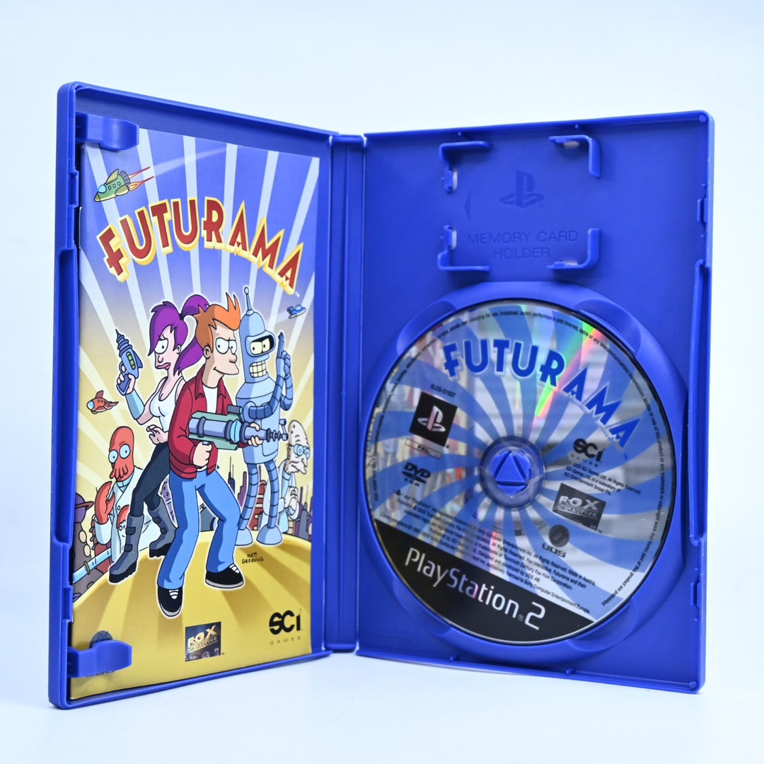 Futurama - Sony Playstation 2 / PS2 Game + Manual - PAL