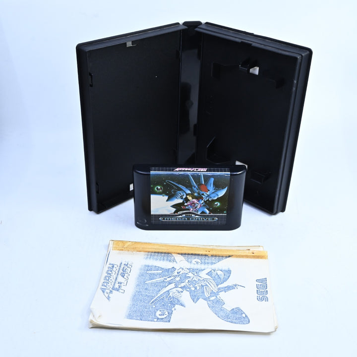Arrow Flash - Sega Mega Drive Game + Manual - PAL - FREE POST!