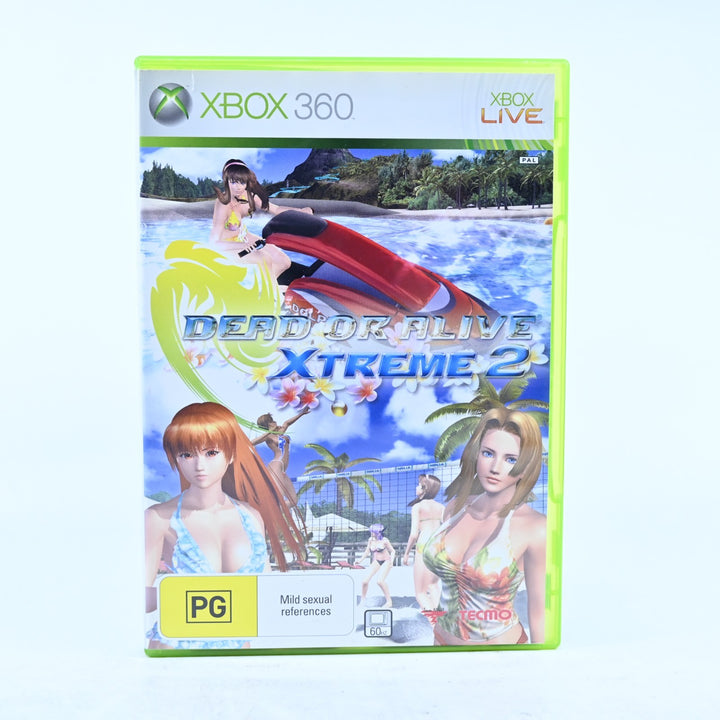 Dead or Alive Xtreme 2 - Xbox 360 Game + Manual - PAL - MINT DISC!