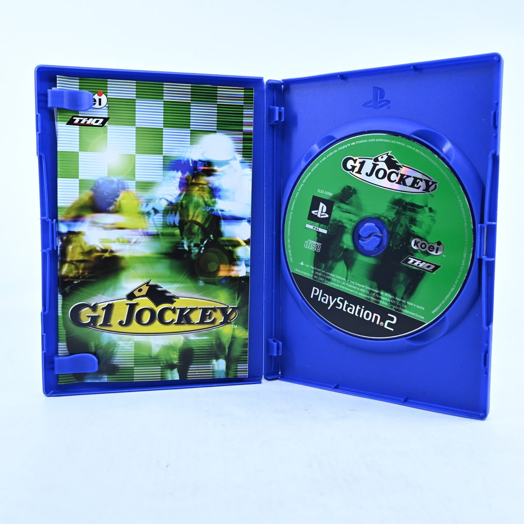 G1 Jockey - Sony Playstation 2 / PS2 Game + Manual - PAL - MINT DISC!