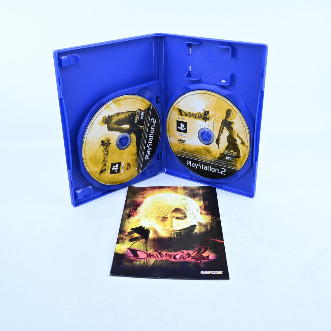Devil May Cry 2 - Sony Playstation 2 / PS2 Game + Manual - PAL - MINT DISC!