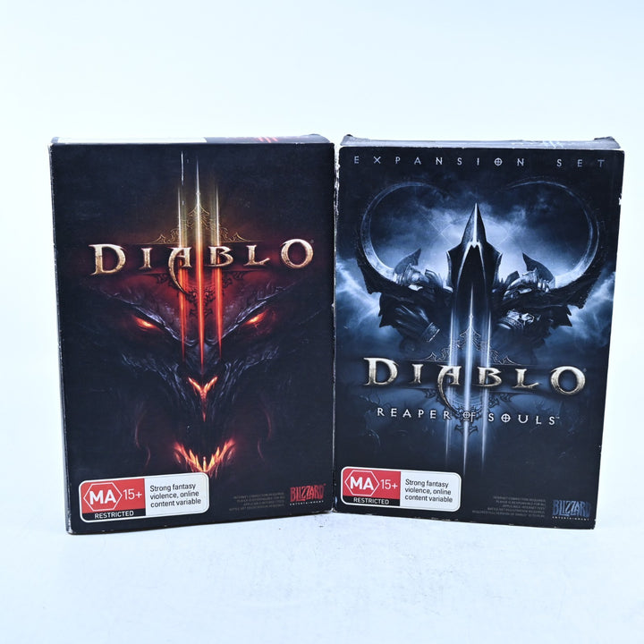 Diablo III + Diablo III: Reaper of Souls Expansion - Big Boxes  - PC Game