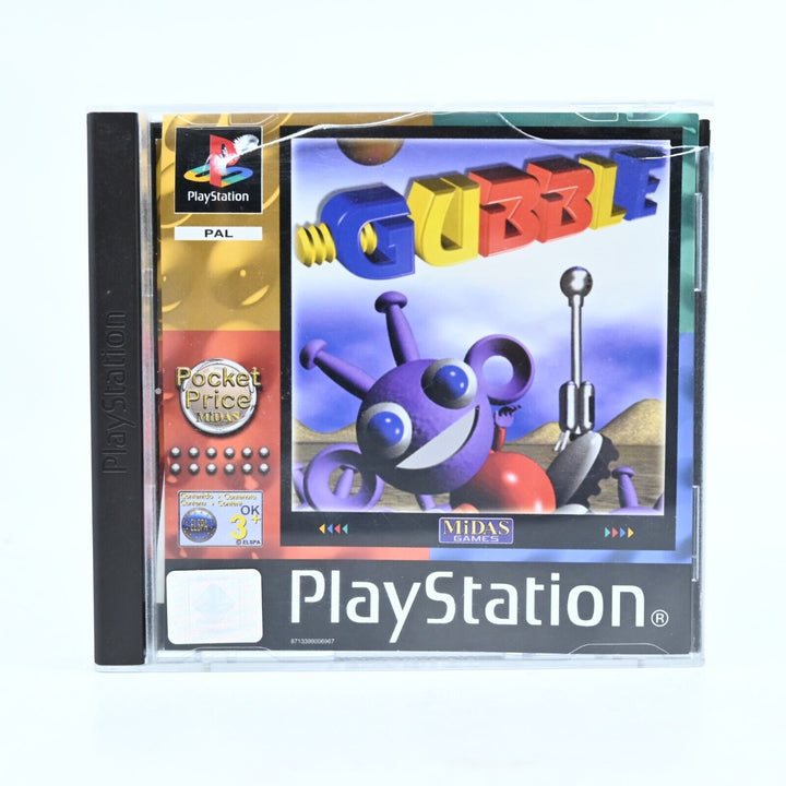 Gubble - Sony Playstation 1 / PS1 Game + Manual - PAL - NEAR MINT DISC!