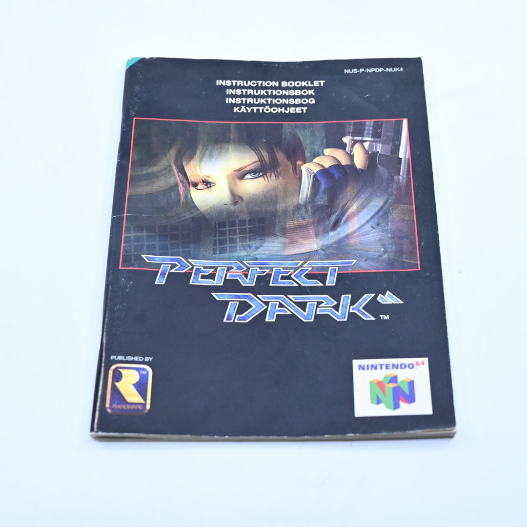 Perfect Dark - N64 / Nintendo 64 Boxed Game - EU PAL - FREE POST!