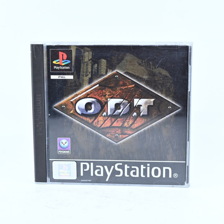 O.D.T. - Sony Playstation 1 / PS1 Game + Manual - PAL - MINT DISC!