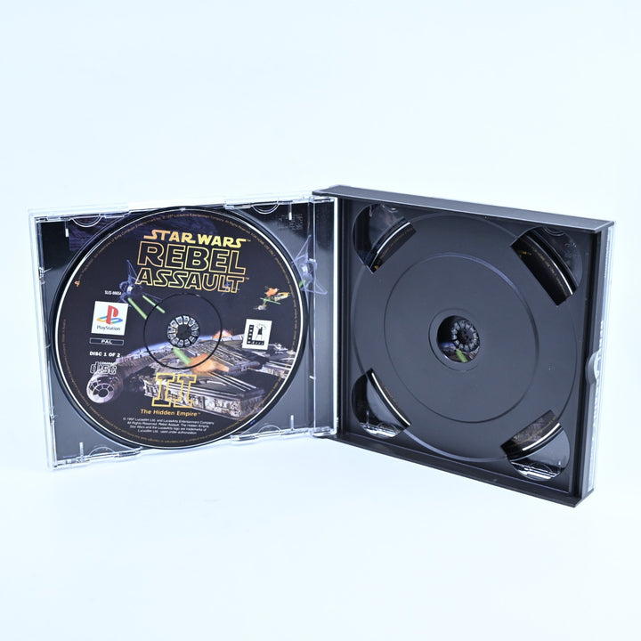 Star Wars: Rebel Assault II Hidden Empire - PS1 Game - No Manual - PAL