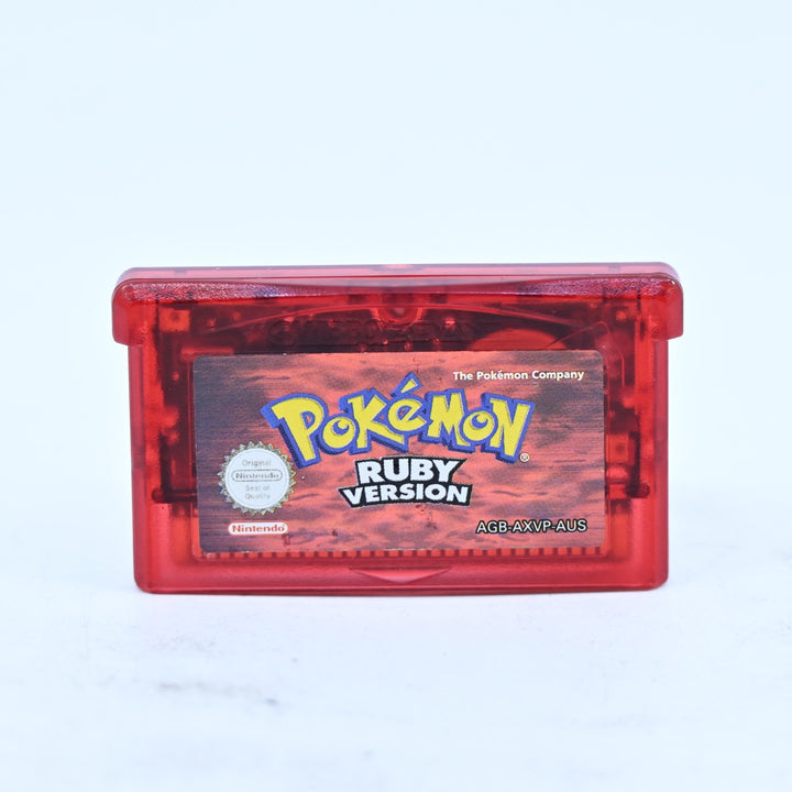 Pokemon Ruby Version - Nintendo Gameboy Advance / GBA Boxed Game - AUS PAL
