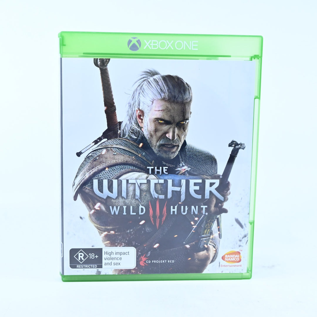 The Witcher III: Wild Hunt + Slip Cover - Xbox One Game - PAL - FREE POST!