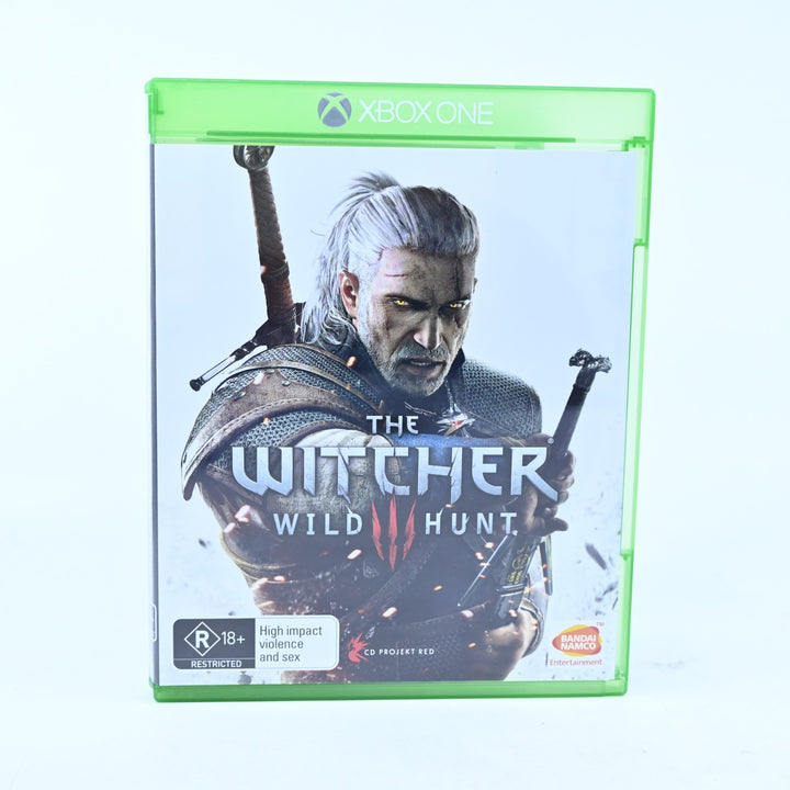 The Witcher III: Wild Hunt + Slip Cover - Xbox One Game - PAL - FREE POST!