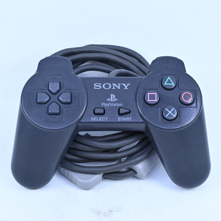 Black - PS1 Controller - Sony Playstation 1 / PS1 Accessory