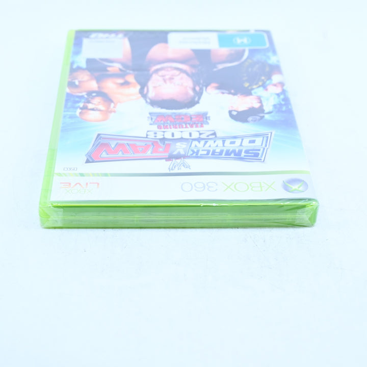 SmackDown vs. Raw 2008 - Xbox 360 Game + Manual - PAL - SEALED!